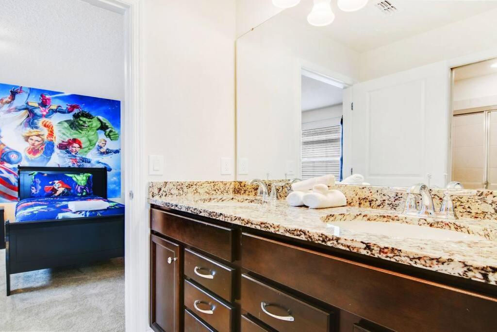 Magical Mansion 10 Bedroom W Pool Near Disney ดาเวนพอร์ต ภายนอก รูปภาพ